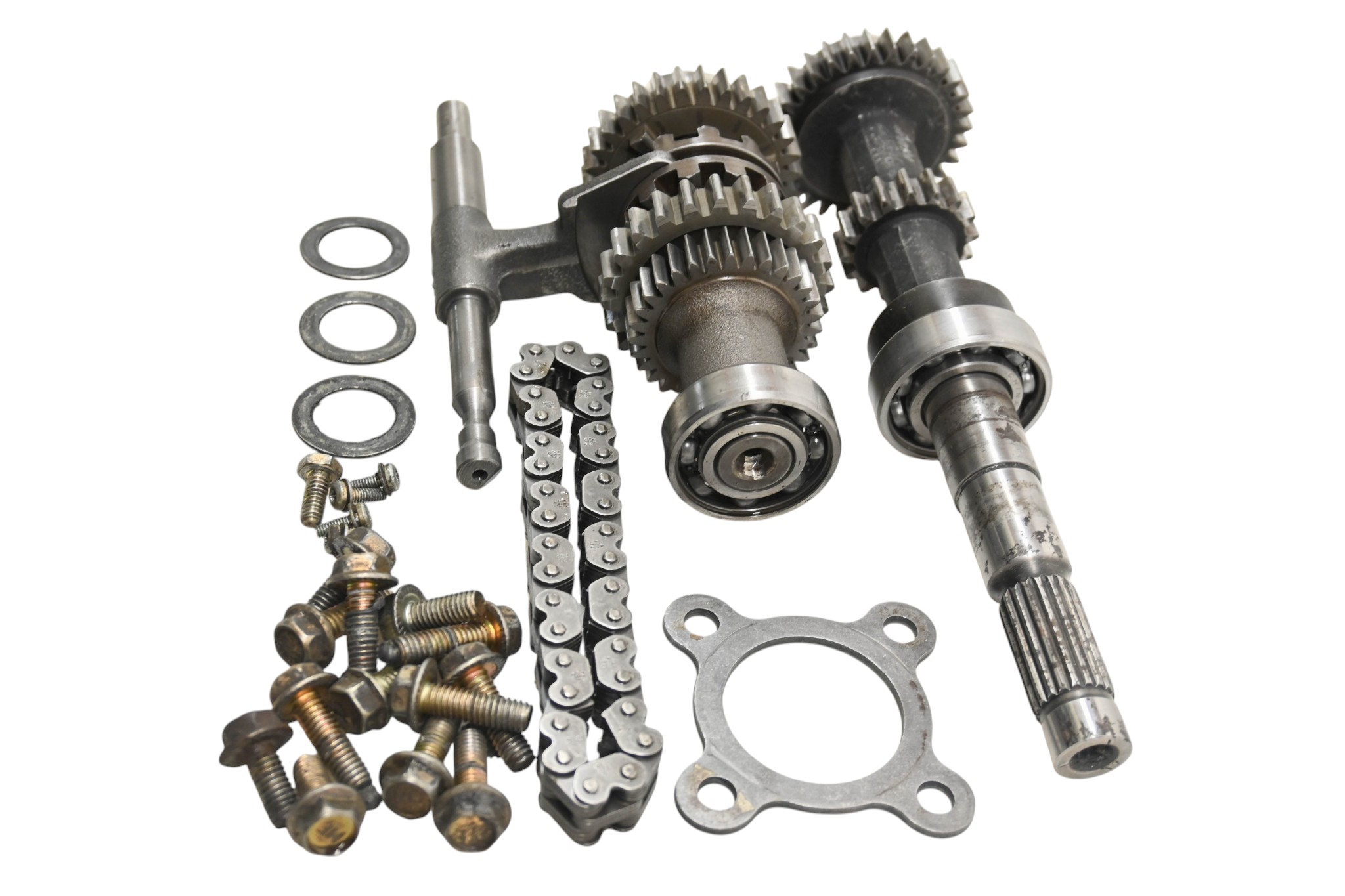 00 Polaris Scrambler 500 4x4 Transmission Shift Forks & Drum
