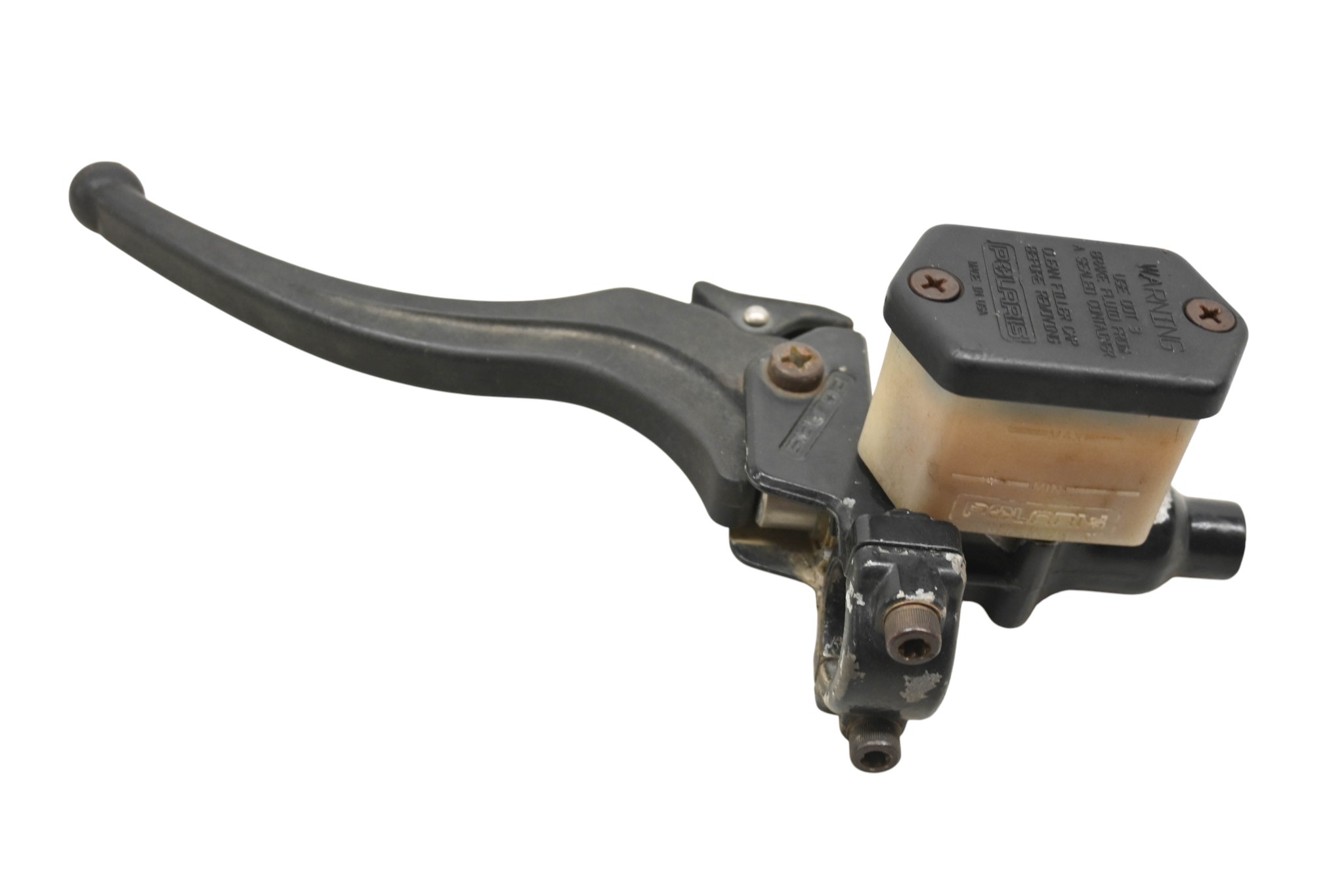 00 Polaris Scrambler 500 4x4 Front Brake Master Cylinder & Lever