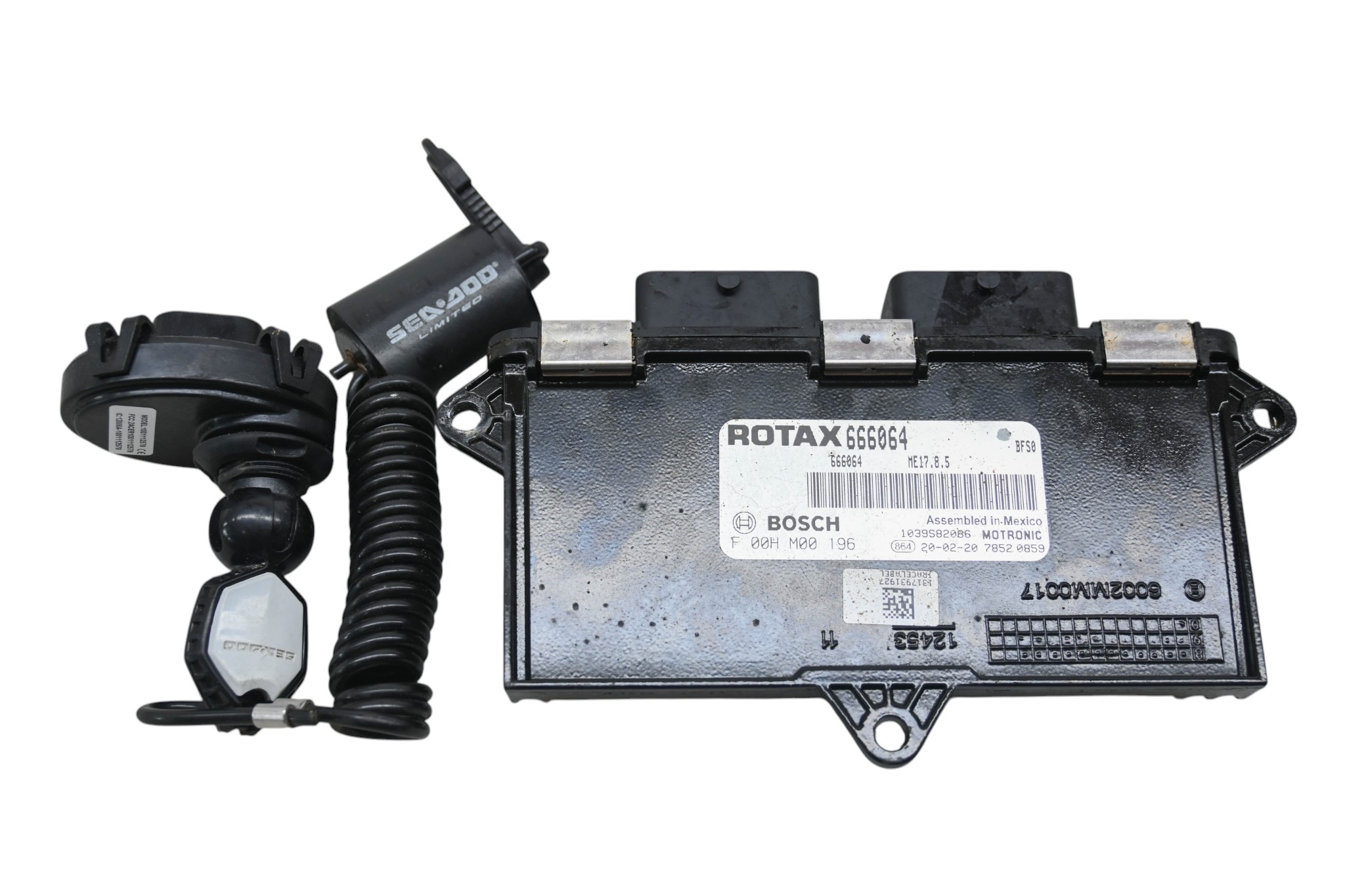 20 Sea-Doo GTX 300 Limited Electric Control Unit Ecu & Dess Switch