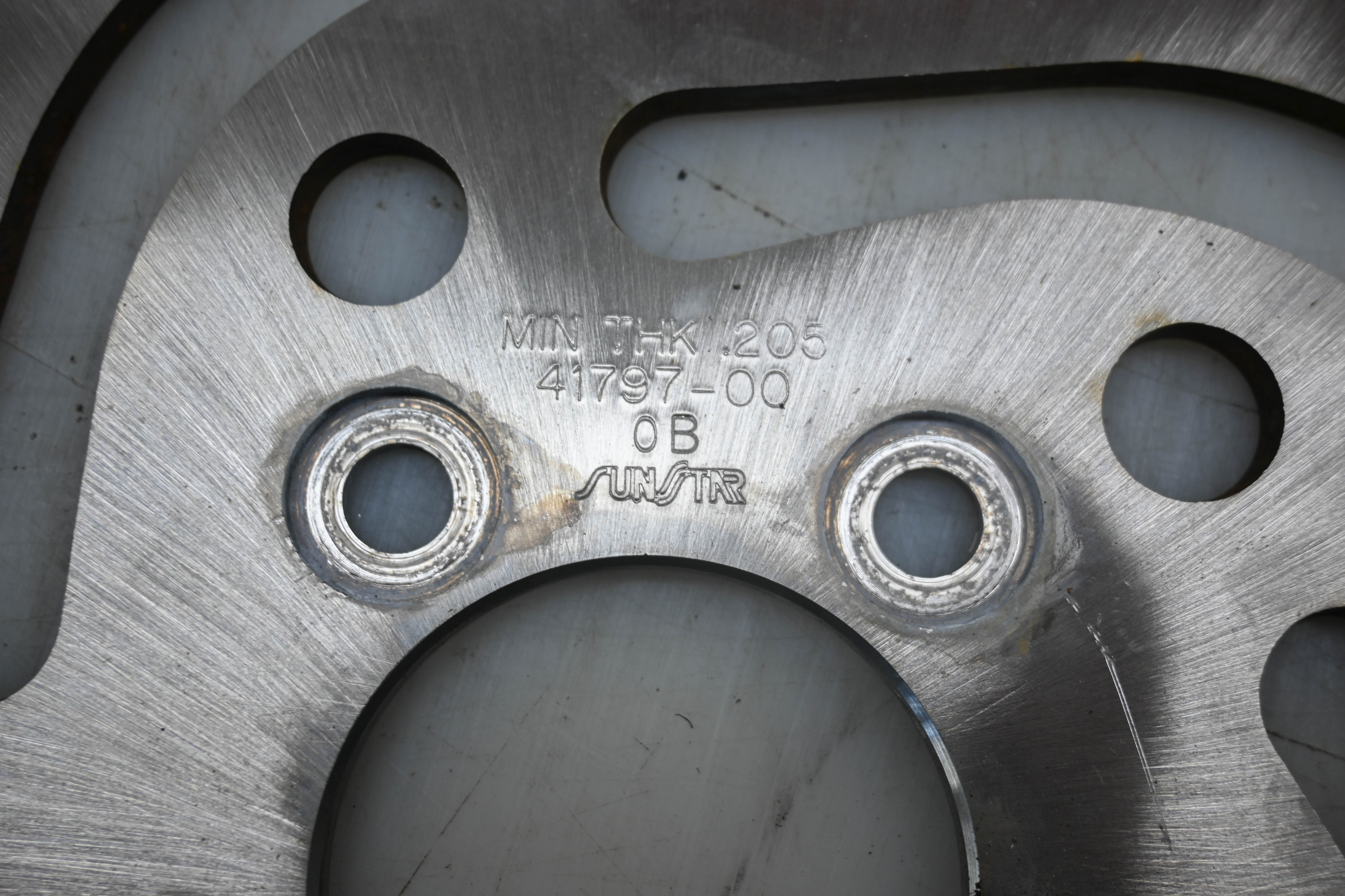 20 Harley-Davidson FXBB Street Bob Rear Brake Rotor Disc