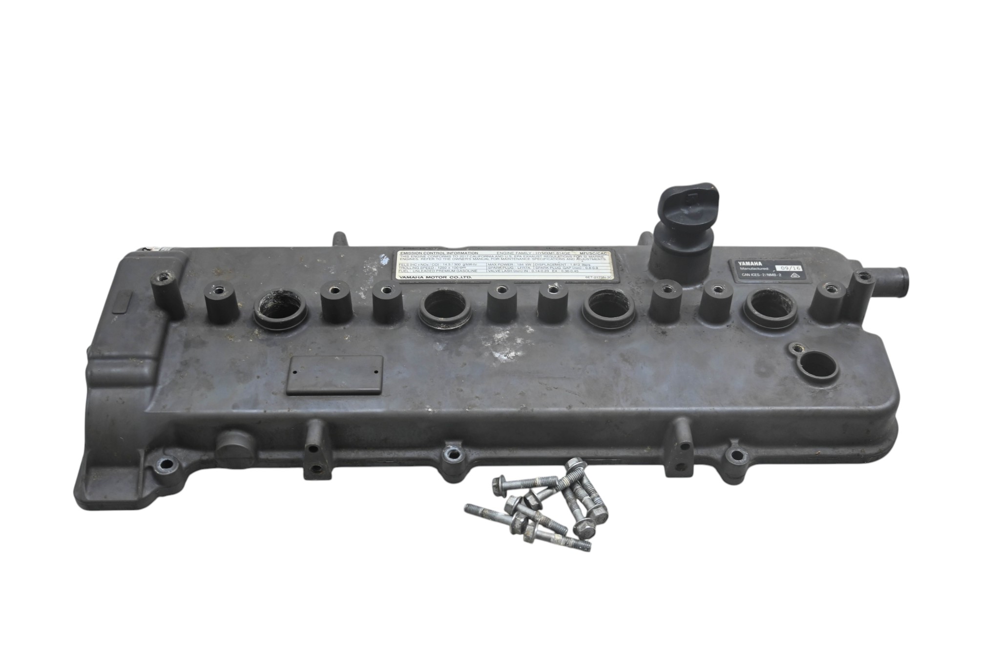 17 Yamaha Waverunner FX LTD SVHO Valve Cover