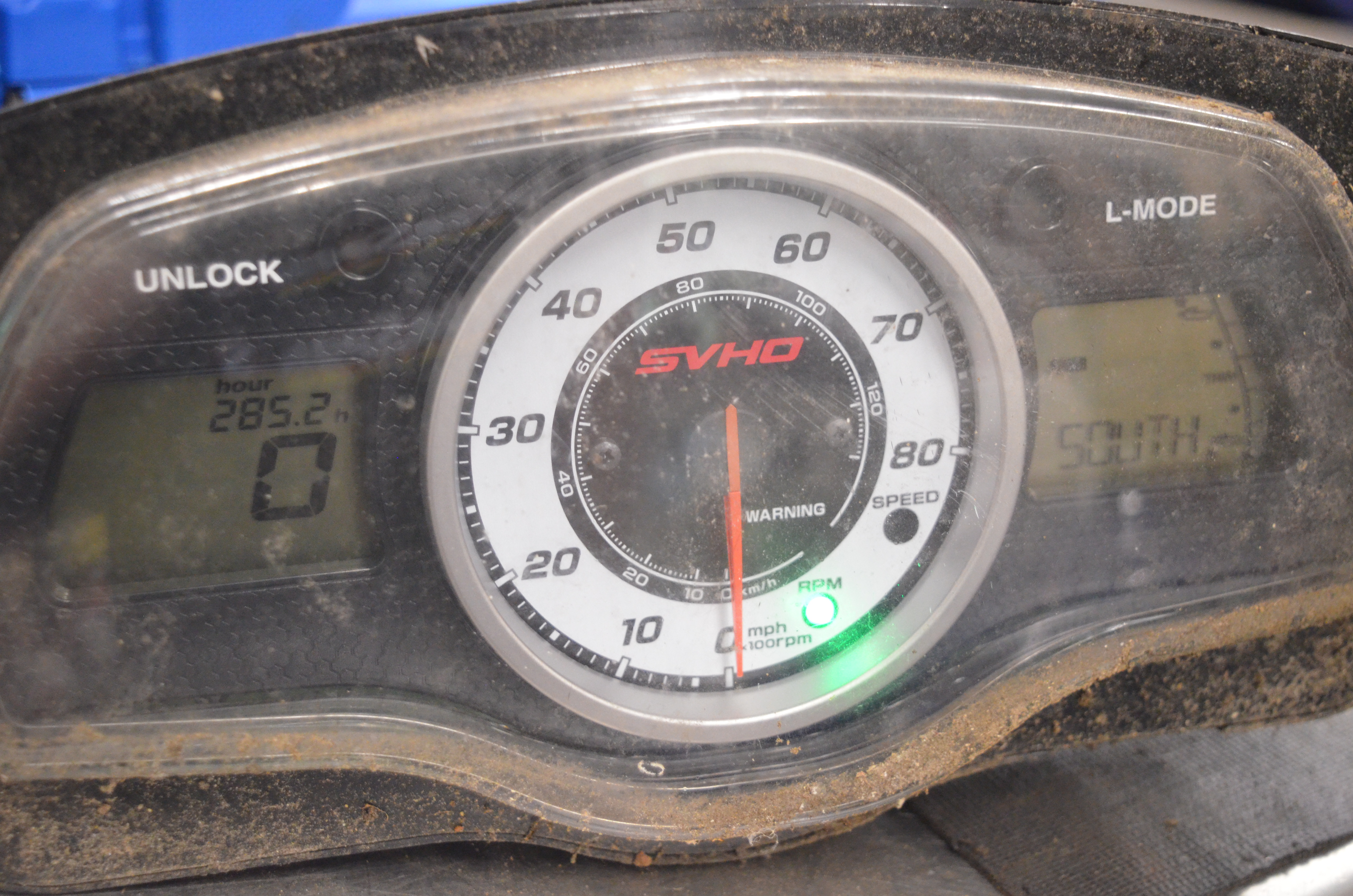 17 Yamaha Waverunner FX LTD SVHO Speedometer Dash