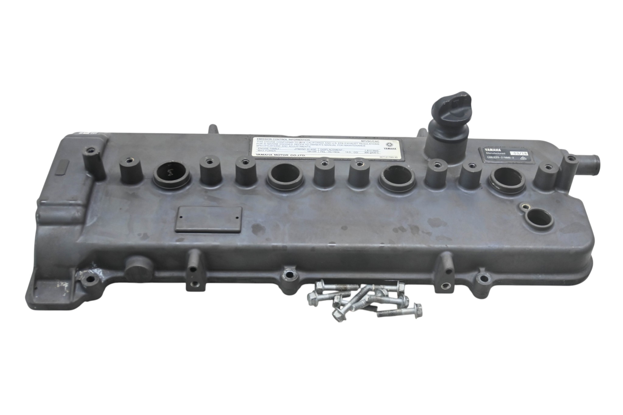18 Yamaha Wave Runner FX Limited Valve Cover