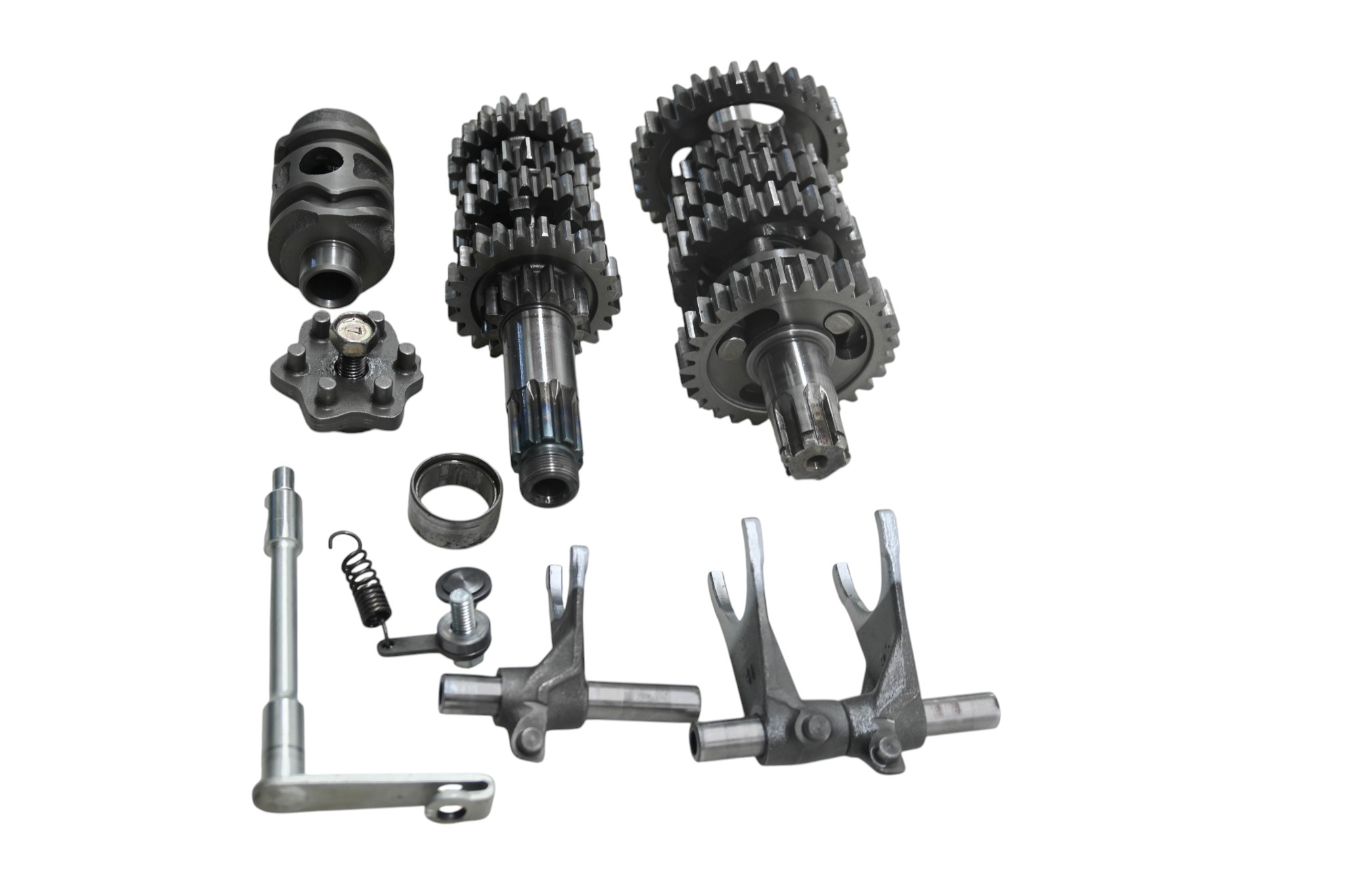 14 Kawasaki KX85 Transmission Shift Forks & Drum