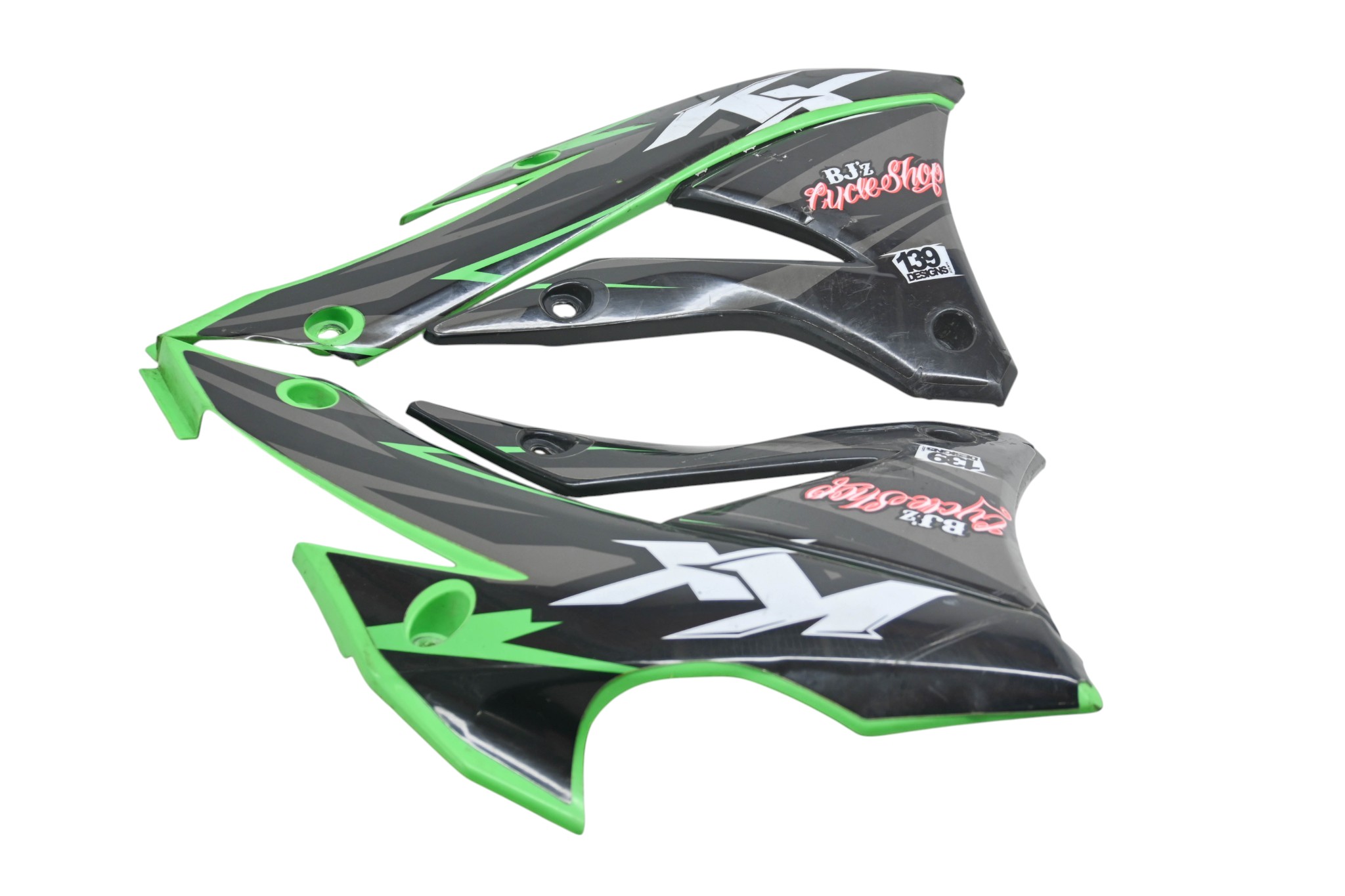 14 Kawasaki KX85 Radiator Shrouds Left & Right
