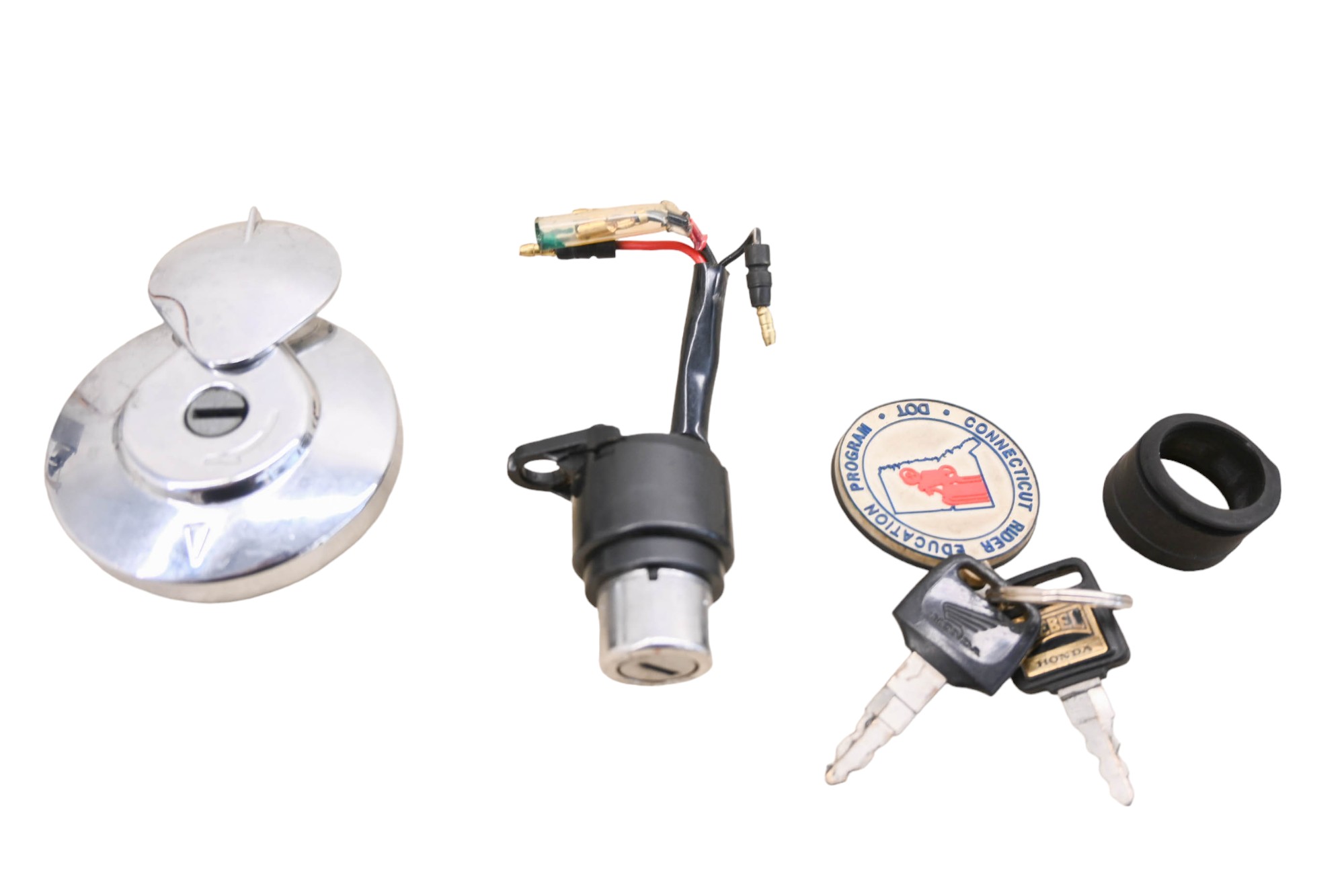 08 Honda Rebel 250 Key Switch Gas Cap & Steering Lock CMX250