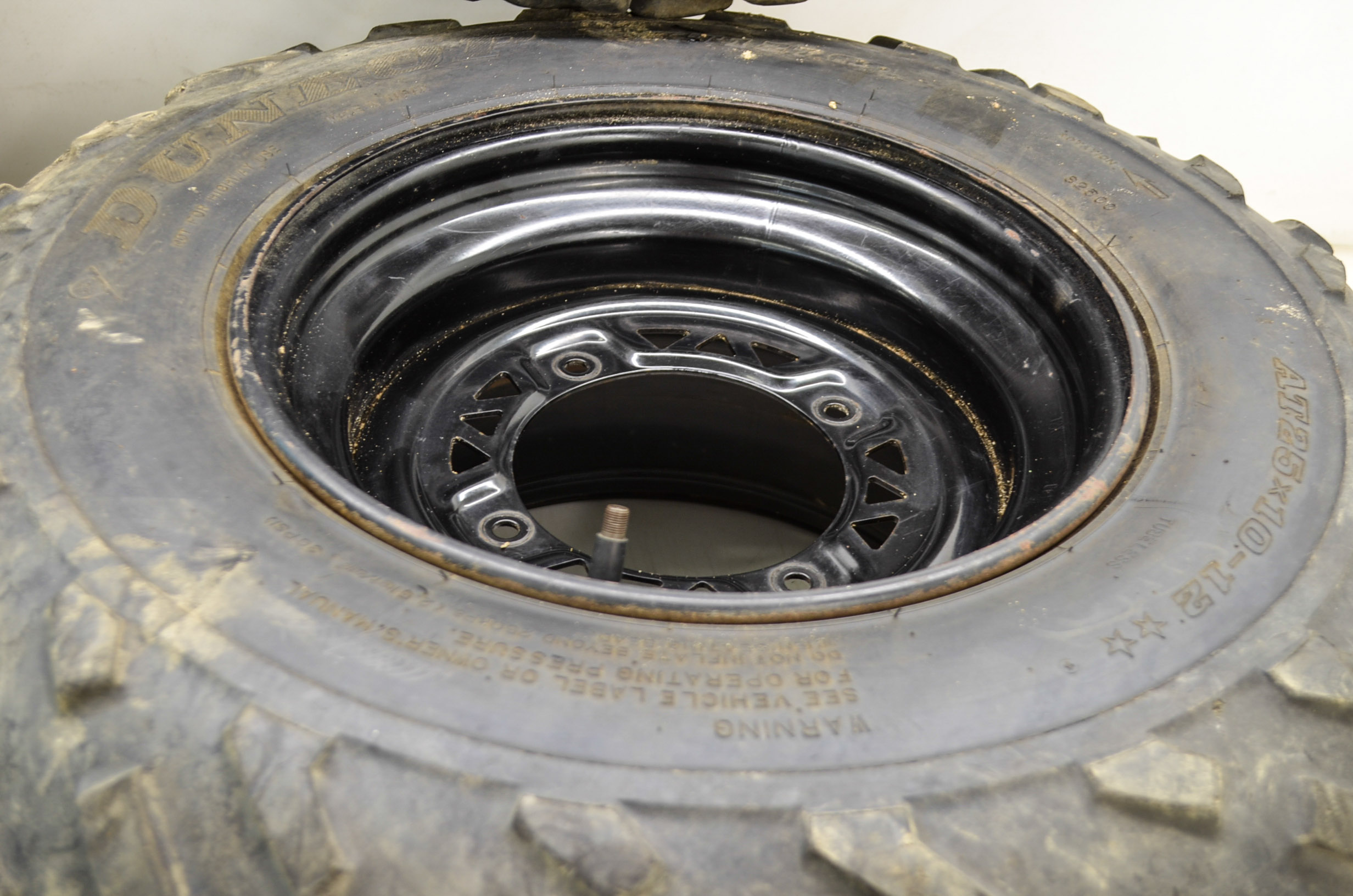 Polaris Front & Rear Wheels Rims & Tires 25x1012 25x812 Dunlop KT127