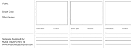 How To Make A Music Video Storyboard