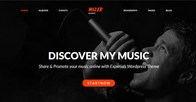 41 best wordpress themes for musicians 2019 music industry wordpress themes for musicians