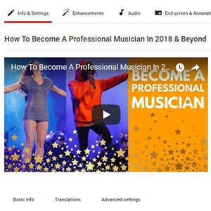 Module 7 - Profitable Video Musician Course Module 7 - Profitable Video Musician Course