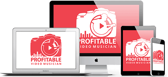 Profitable Video Musician Course 3D Mock Up SP Profitable Video Musician Course 3D Mock Up