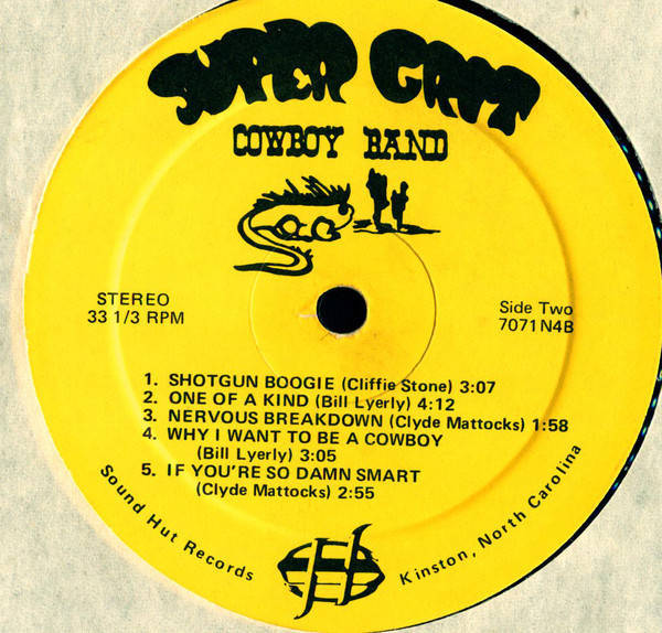 Super Grit Cowboy Band Super Grit Cowboy Band (LP+CDR) For Sale
