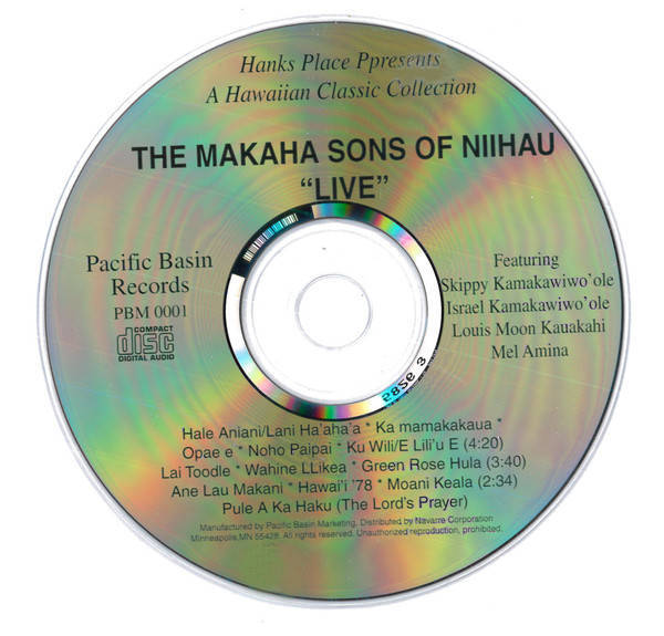 Makaha Sons Of Ni'ihau - Hank's Place Presents The Makaha