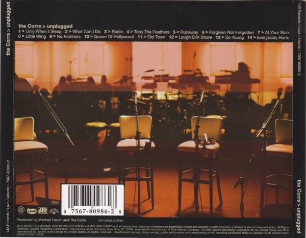 The Corrs Unplugged Md Minidisc Album 1999 In 2020 Album Vinyl Records Compact Disc