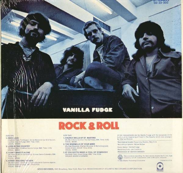 Vanilla Fudge Rock & Roll (LP) For Sale