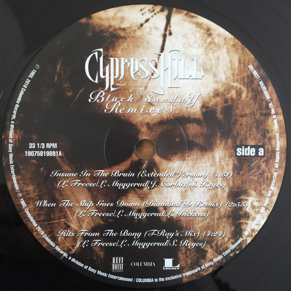 Cypress Hill BLACK SUNDAY REMIXES (25TH ANNIVERSARY) (LP) For Sale Cypress Hill BLACK SUNDAY REMIXES (25TH ANNIVERSARY) (LP) For Sale