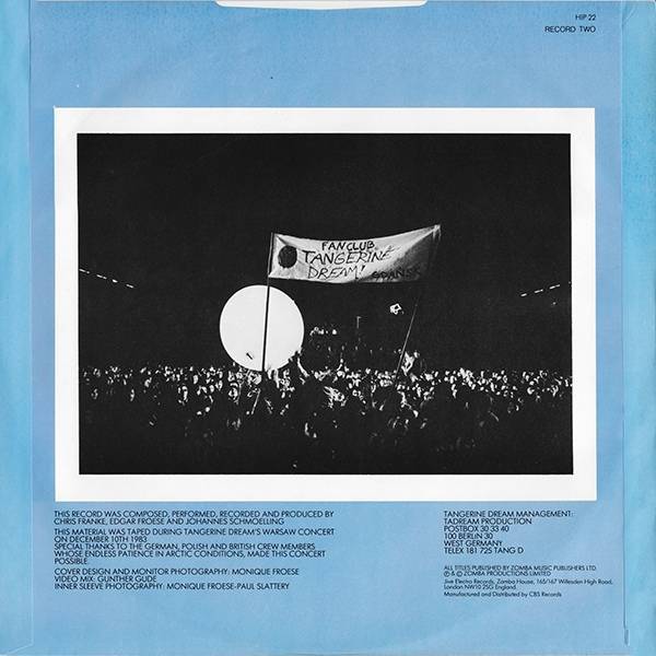 Tangerine Dream Poland ( 2 Lp's ) (LP) For Sale