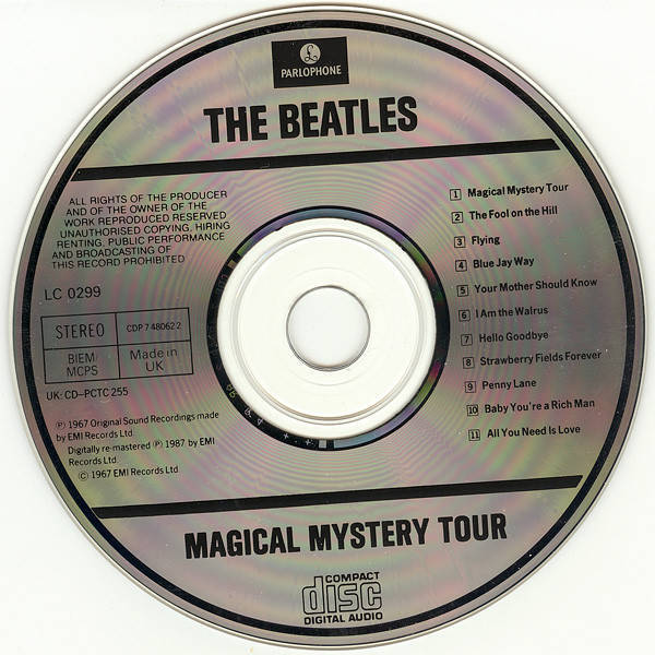 magical mystery tour album insert