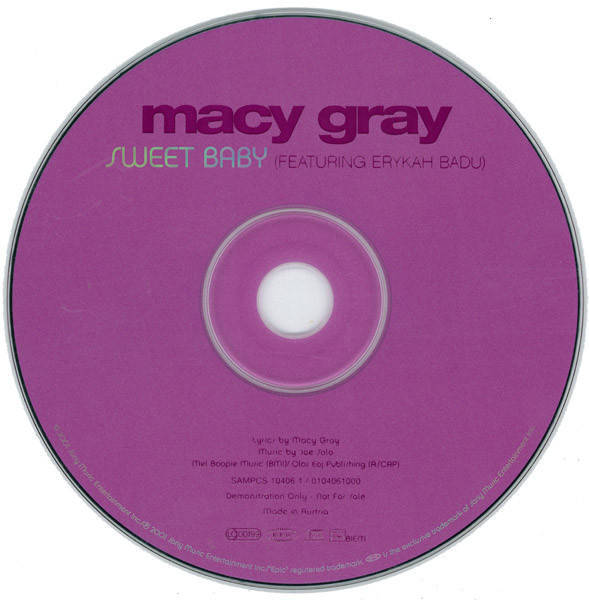 Macy Gray Featuring Erykah Badu Sweet Baby Cd For Sale musicstack