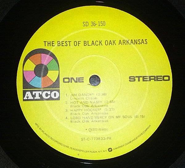 Black Oak Arkansas The Best Of Black Oak Arkansas (LP) For Sale