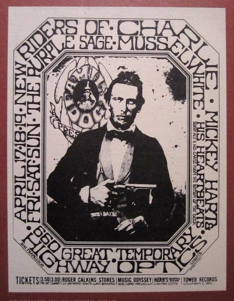 グレイトフル・デッド　GRATEFUL DEAD FAMILY DOG Grateful Dead - 11/2/1969 - Family Dog at the Great Highway