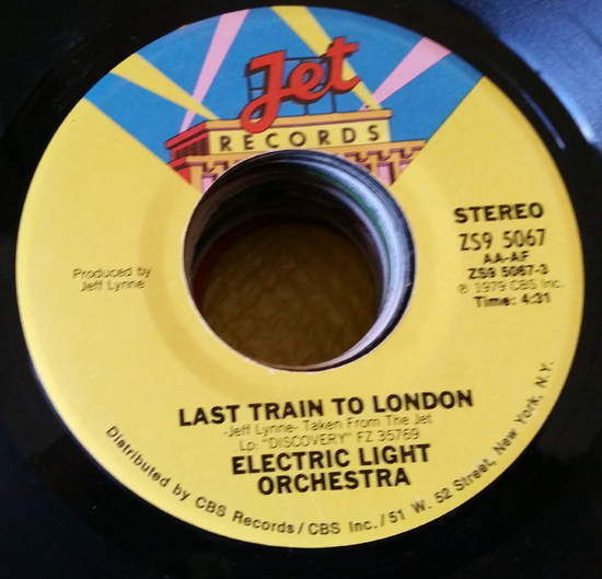 Electric Light Orchestra Last Train To London Records, LPs, Vinyl and