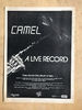 CAMEL - A LIVE RECORD