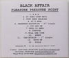 BLACK AFFAIR - Pleasure Pressure Point 13 tracks