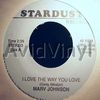 MARV JOHNSON - I LOVE THE WAY YOU LOVE / COME TO ME