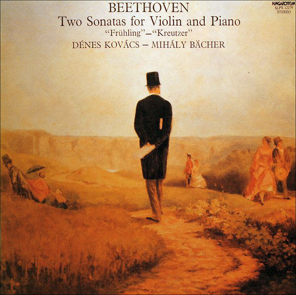 Cover of Beethoven: Two Sonatas For Violin And Piano Frühling - Kreutzer