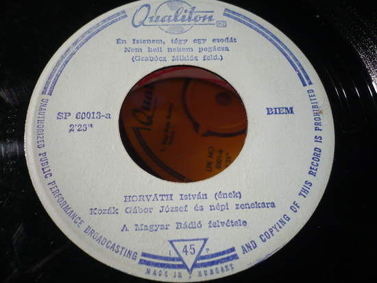 Cover of En Istenem,tegy Egy Csodat/ Nem Kell Nekem Pogacsa/ Nezzel Hat Ki Anyam