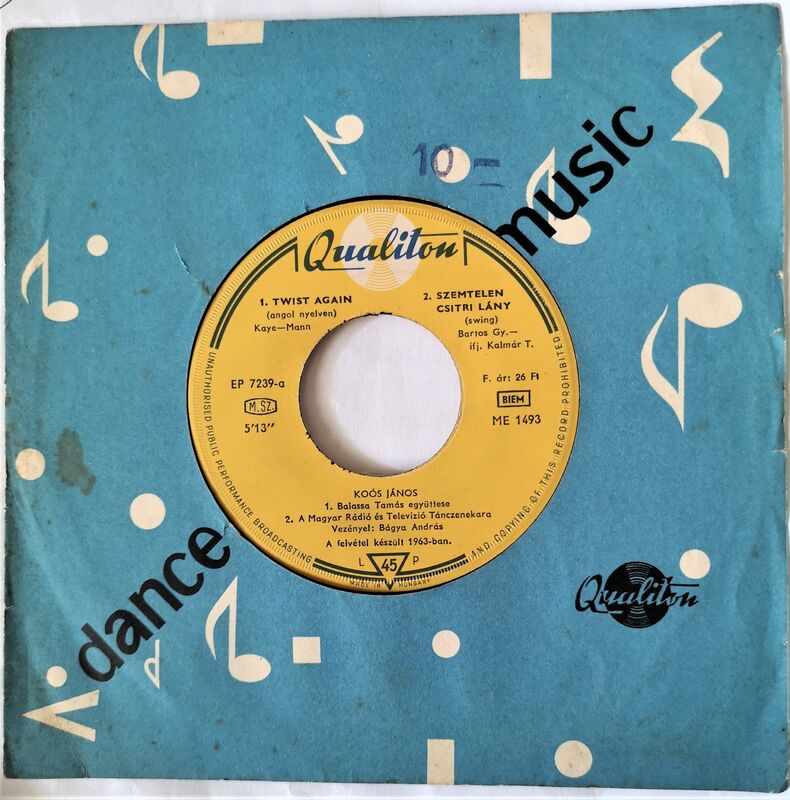 Cover of Twist Again / Pert Girl / Popocatepetl Twist / If In Autumn
