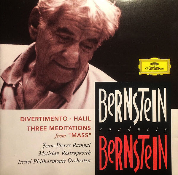 Cover of Bernstein Divertimento • Halil • 3 Meditations From Mass