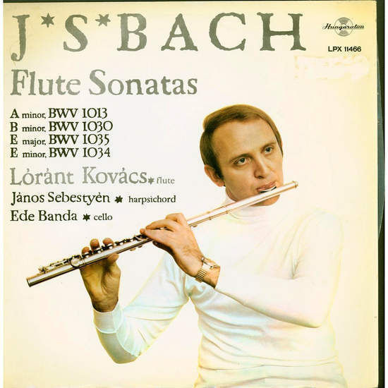 Cover of Bach - Flute Sonatas