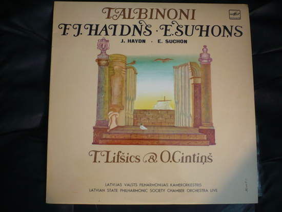 Cover of Haydn Albinoni Suchon Concertos For Organ