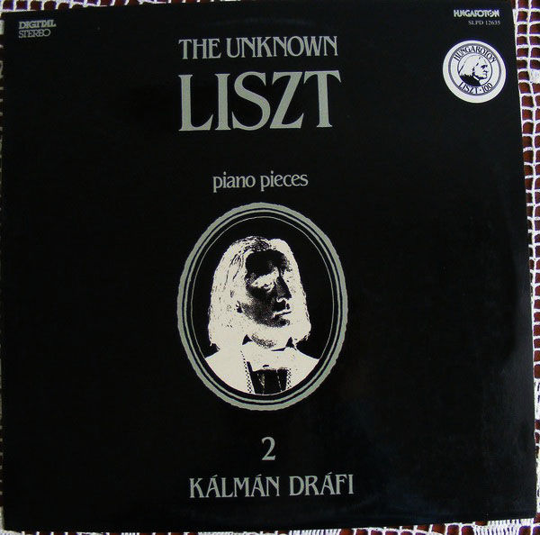 Cover of The Unknown Liszt - Piano Pieces 2