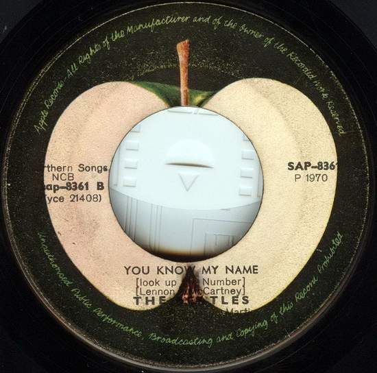 Cover of Let It Be / You Know My Name (look Up The Number)