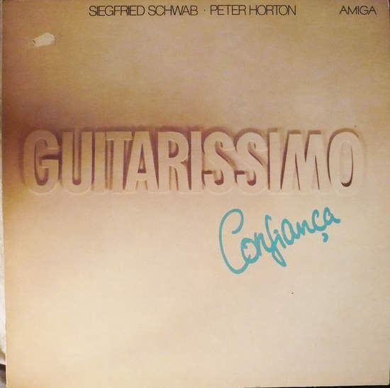 Cover of Guitarissimo - Confianca