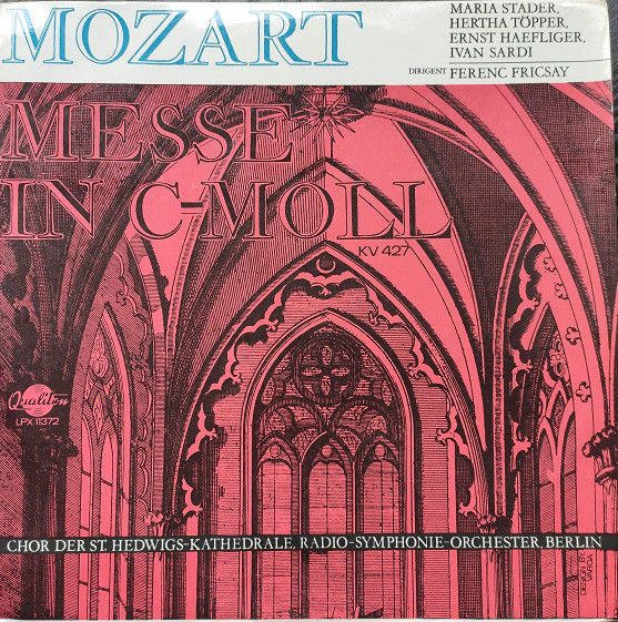 Cover of Mozart - Messe In C-moll Kv.427