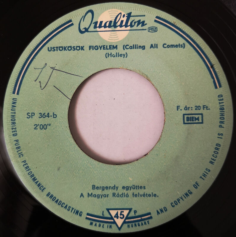 Cover of Te Sem Vagy Mas / Ustokosok Figyelem (calling All Comets)