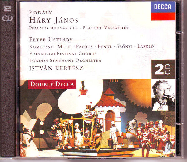 Cover of Kodaly: Hary Janos - Psalmus Hungaricus - Peacock Variations