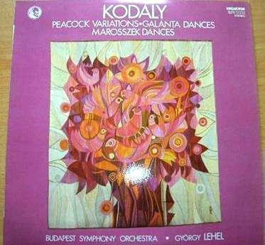 Cover of The Peacock/galanta Dances/marosszek Dances