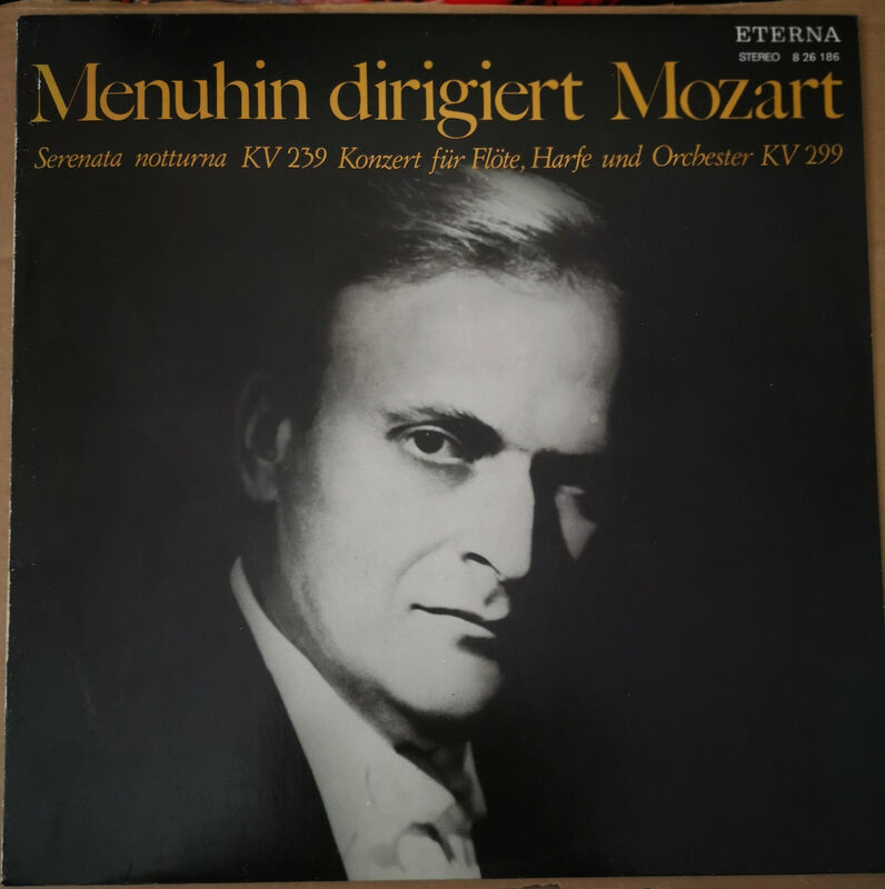 Cover of Menuhin Dirigiert Mozart