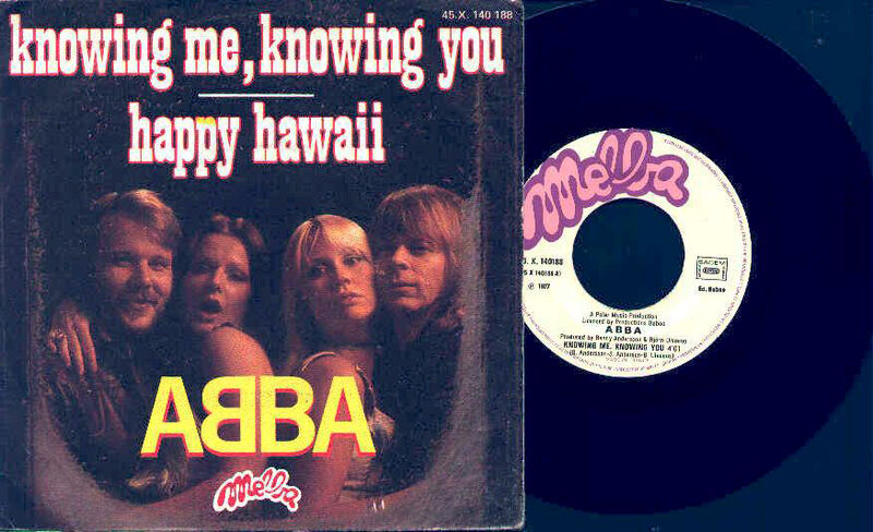 Cover of Knowing Me, Knowing You / Happy Hawaii