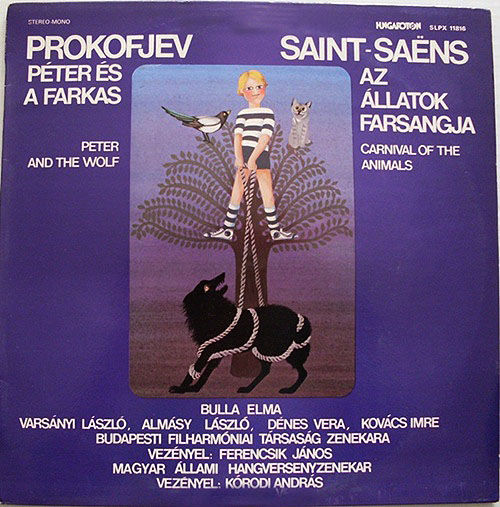 Cover of Prokofiev Peter And The Wolf - Saint-saens Carnival Of The Animals