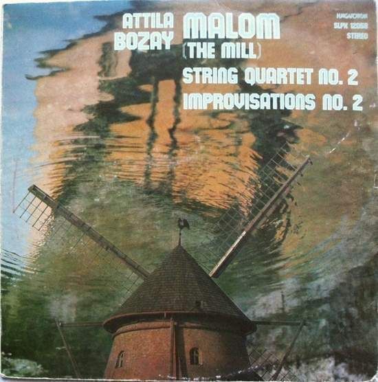 Cover of The Mill-string Quartet, No.2, Op.21-improvisations, No.2, Op.27