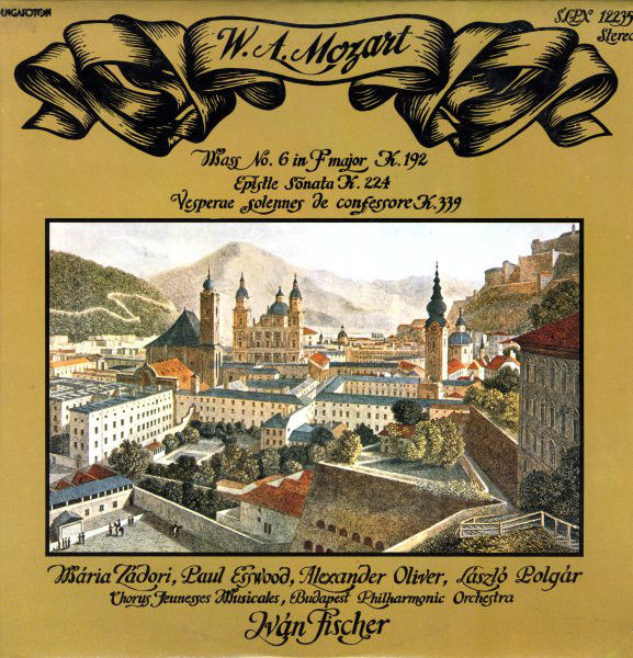 Cover of Mozart:mass No.6-epistle Sonata-vesperae Solennes De Confessore