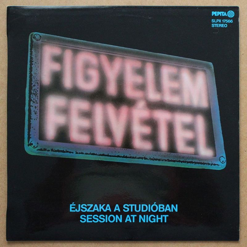 Cover of Session At Night (figyelem Felvetel: Ejszaka A Studioban)
