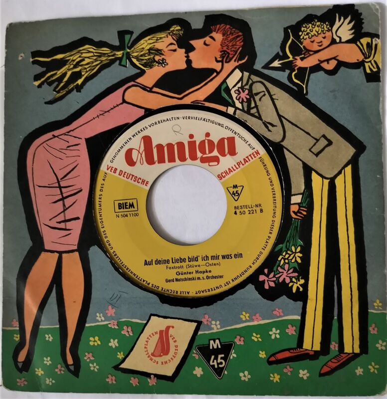 Cover of A-mi-amore / Auf Deine Liebe Bild' Ich Mir Was Ein