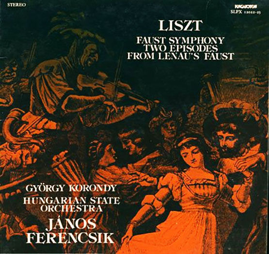 Cover of Liszt - Faust Symphony / Two Episodes From Lenau's Faust